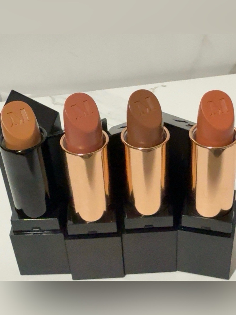 Morphe Lipstick Bundle -Boo, Single AF, Main Squeeze, Kissy Face discontinued